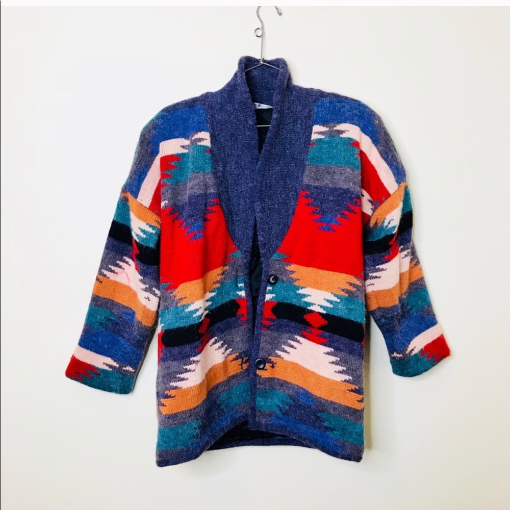 Pendleton Vintage Wool Aztec Western Sweater